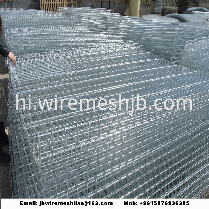 Welded Wire Mesh Panel Of Rolltop Fence